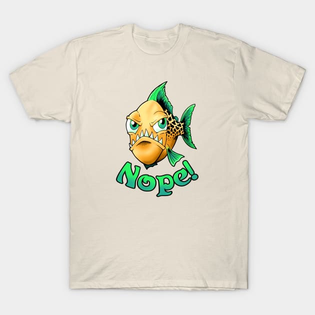 Nope! T-Shirt by cb-illustratie